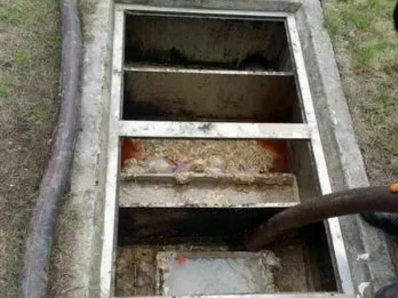 独山隔油池清理
