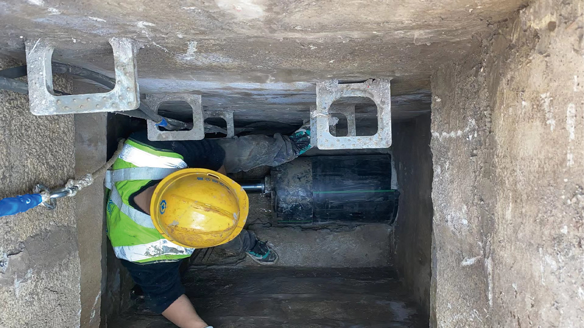 独山HDPE短管内衬法